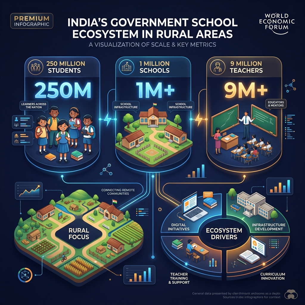 India Education Infographic