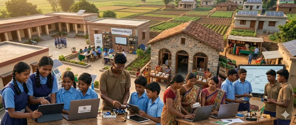 Rural youth learning futuristic AI skills